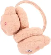 [FOMIYES] 1pc Panda Earmuffs Ear Muffs Ears Headphones Leopard Adjustable Ear Ear Protection Headband Winter Gloves for Snow Gloves for Pandas Plush Coffee