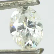 Oval Shaped Diamond 0.50 Carat F Color SI1 Certified Loose Real Natural Enhanced