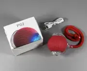Motion-Activated Interactive Cat Toy | Self-Rotating Red Ball with Lights & Rope