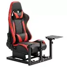 Zootopo Flight Simulator Cockpit Stand with Seat Fit Thrustmaster HOTAS WARTHOG