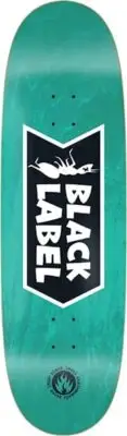Black Label ANT Logo Egg Skateboard Deck-9.5X32.5 ASST.Stain