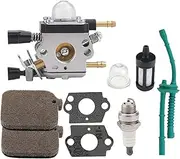 Carburetor Compatible With Stihl BG55 BG85 BG45 BG46 BG65 SH85 SH55 SH55C SH55Z Leaf Blower Carburetor Fuel Filter Gasket Spark Plug Kit