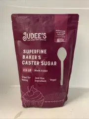 Judee's Superfine Caster Sugar - 2.5 lbs - Delicious and 100% Gluten-Free - B...