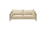 MIUZ Modern Sofa Large Double 2-3 Seater Couch Lounge Seating - Off White