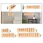 Wall Mounted Coat Rack Coat Hat Rack Piano Keys Creative Entryway Wall Hooks for