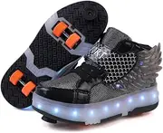 Roller Skate Shoes for Kid Sport Casual 4 Wheels Sneaker Children Toy Boot boy Girl Birthday Gift Footwear