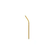 10Pcs 215x6mm Reusable Drinking Stainless Steel Metal Straw Supplies for Party Club Cafe