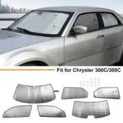 Windshield Sunshade Heat Window Visor Protector Full set For Chrysler 300C 04-10