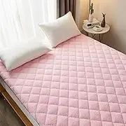 mattress mattress Soft Japanese futon mattress floor mattress tatami shikibuton traditional cotton Japanese futon bed solid color roll-up camping mattress (color: