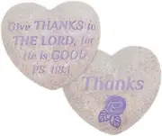 Thanks Pocket Token - Psalm 118:1 - With Organza Gift Bag(14591)
