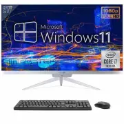 Aio All IN One I7 10° Gen 27 " RGB Windows 11 Pro 4gb 120gb Desktop Computer