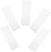 Tofficu 5pcs Transparent Bookmark Sleeves Photo Booth Frames for Photos and Bookmarks for Students and Gifting Clear and Lightweight Holder