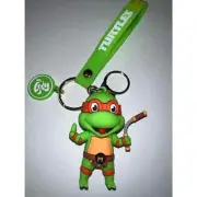 New Michelangelo Teenage Mutant Ninja Turtles Keychain.