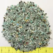 AMAZONITE X-Mini (4-6mm) tiny polished blue stones 1/2 lb.