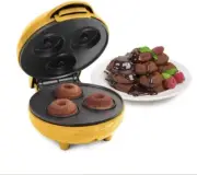 Nostalgia MyMini Lava & Bundt Cake Maker-Mini Breads Mini Muffins GOLD Non-Stick