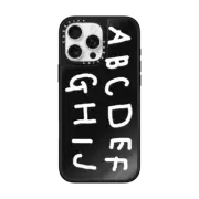 iPhone 16 Pro Max Mirror Case MagSafe Compatible INAP ALPHABET WHITE