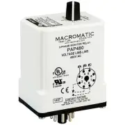 Macromatic Phase Monitor Relay,480VAC,Plug,SPDT PAP480 Macromatic PAP480