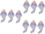 Baluue 3sets Shower Hair Catchers Large Shower Cap Hair Turban Towel Lady Drying Cap 3pcs*3