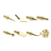 Soldering Iron Tip Kit 3D Printing Modify Finishing Tool Brass Thread Embedded Heat Insert Nut Iron Tip Heat Set Insert