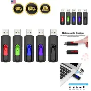 USB Flash Drive 64GB USB 2 0 Memory Stick 5 Pack Portable Data Storage