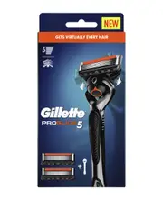 Gillette Fusion Proglide 5 Flexball Razor With Blades Refill 2 Pack