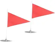 BESPORTBLE Golf Training Tool Metal Putting Cup Flag Home Practice Regulation Size