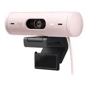 Logitech Brio 500 1080p HDR Webcam with Show Mode - Rose [960-001433]