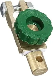ETHZZLE Durable Battery Disconnect Switch Isolator Cut Off Switch for Protection Quick Release Screw Easy Operation Prevents Leakage Currents