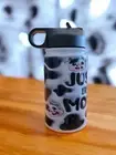 12oz Kids Insulated Stainless Steel Tumbler With Just A Little Moody Design.