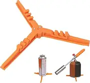 Dgayaeic Canister Stabilizer - Triangle Folding Can Stove Bottle Shelf | Fixing Holder Bracket Base Tripod Lightweight for Cooking Backpacking Outdoor Mountaineering Picnic Hiking