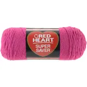 3 Pack Red Heart Super Saver Yarn-Shocking Pink E300B-718