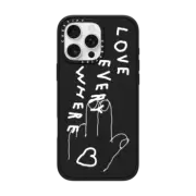 iPhone 16 Pro Max Impact Case MagSafe Compatible LOVE PISTOL 01