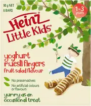 Yoghurt Muesli Fingers Snack Fruit Salad Flavour Little Kids for Baby Snacking