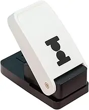 kowaku Tab Punch Index Tab Puncher Portable Loose Leaf Separator Label Punch Craft Paper Punch Cutter for DIY Bookmark Notepad