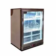 AG Equipment AG Single Door Bar Fridge - Stainless Steel Body & Doors 1SBR-H - Commercial Bar Fridges (AG-1SBR-H)