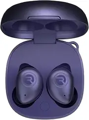 Raycon Fitness Bluetooth True Wireless Earbuds with Built in Mic 54 Hours of Battery IPX 7 Waterproof and Charging Case with Talk, Text, and Play Bluetooth 5.2 Portable Sport (Purple) (RBE745-21E)
