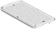 Dualoai Cat Litter Mat for Floor Protection And Litter Management, White