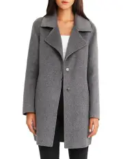 [Belle & Bloom] Ex-Boyfriend Wool Blend Oversized Jacket in Grey