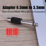 6.5MM 至 3.5MM 插孔混音器麥克風連接器轉換器適配器 IMPOT77 LET'S BUY