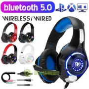 US Pro Gaming Headset With Mic XBOX One Wireless PS4 Headphones Microphone Beats