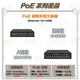 百兆款_4埠 PoE Switch 供電交換式集線器 乙太網路交換器 Switch 網路供電交換器