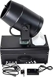 SCAUA Professional Snow Machine for Christmas, Wedding, Parties and DJ Stage, 2000W Fake Snow Machine for Parties, 180° Christmas Snow Maker with Remote Control