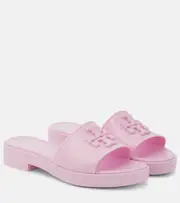 [Tory Burch] Tory Burch Eleanor Jelly Double T slides UK 8.5 pink