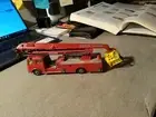 VINTAGE CORGI MAJOR PACK #1127 SIMON SNORKEL FIRE ENGINE NEEDS REPAIR OR PARTS