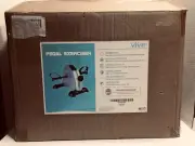 Vive Portable Stationary Pedal Exerciser - Silver