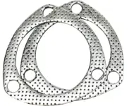 Proflow Collector Gaskets Graphite 3-Hole 3.00 in. Inside Diameter Pair PFEEGC30