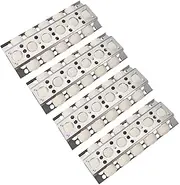 GasSaf Heat Plate Replacement for Select Turbo Gas Grill Models, 16.5 inch 4 Packs Stainless Steel Heat Plate,Heat Tent,Burner Cover, Vaporizor Bar and Flavorizer Bar(16.5 x 6.5 inch)(4-Pack)