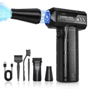 Compressed Air Duster300000RPM Super Power Cordless Electric Air Duster10000m...