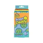 Scrub Daddy Scour Daddy Scouring Pads 3-Pieces, 3 Pack, Multicolour | NEW AU