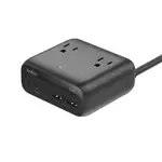 3-Outlet Charging Station with 2 USB-A and 2 USB-C Ports 70W